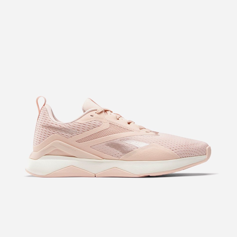 Strong 3 inch women shoe in pink